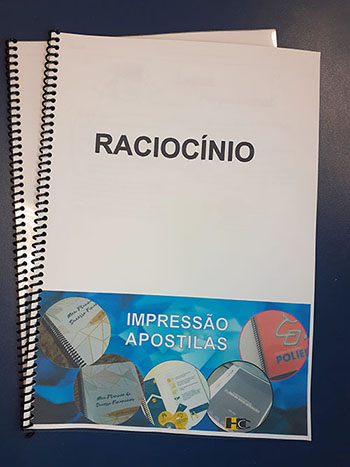 Impressão de apostilas em Carapicuiba