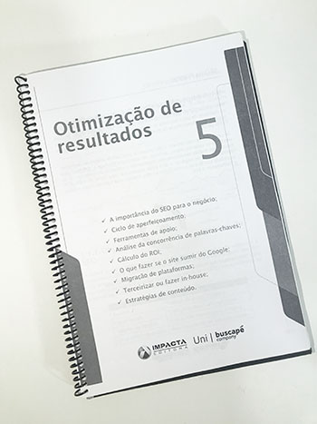 Impressão de apostilas em Santana